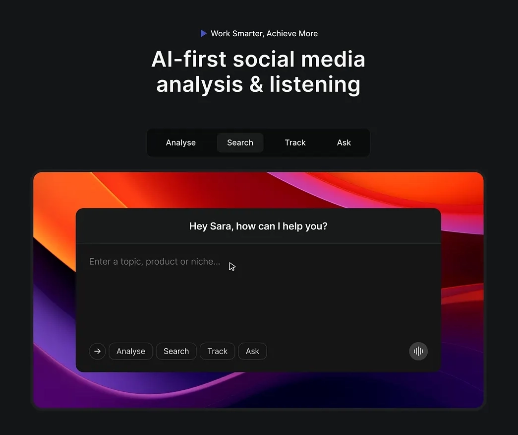 AI Social Media Analytics